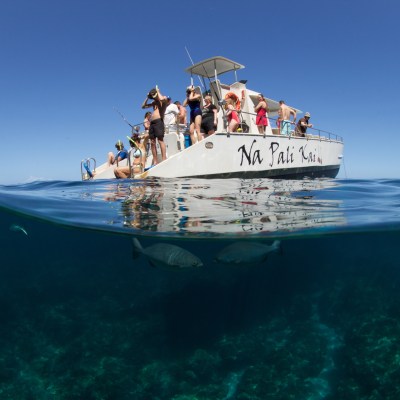 Profile shot of the Na Pali Kai III