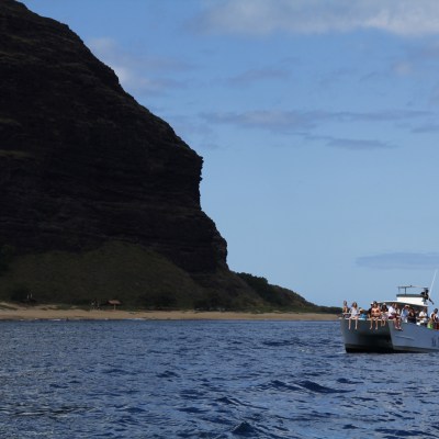 The Na Pali coast